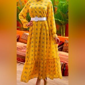 Long sleeve maxi dress